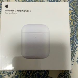 Apple wireless charging case new sealed